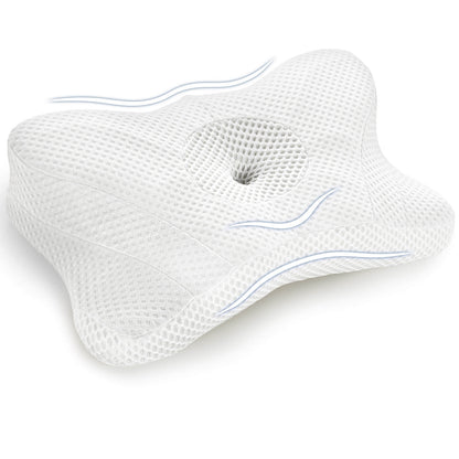 Sweetcrispy Cervical Pillow Memory Foam for Improved Sleep Comfort