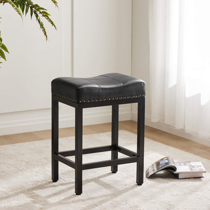Sweetcrispy Saddle Bar Stool Soft Cushion for Dining Room