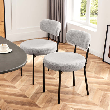 Sweetcrispy Dining Chair Set of 4 Soft Cushions for Dining Room