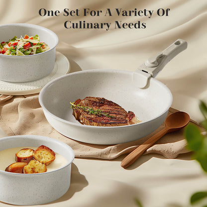 Sweetcrispy Pot and Pan Set, Kitchen Essentials