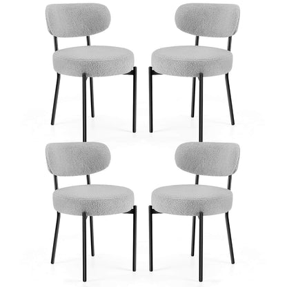 Sweetcrispy Dining Chair Set of 4 Soft Cushions for Dining Room