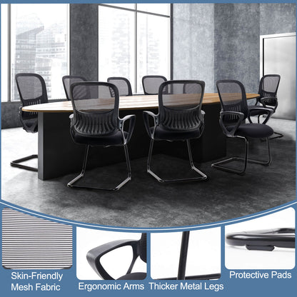 Sweetcrispy Office Chair with Armrests