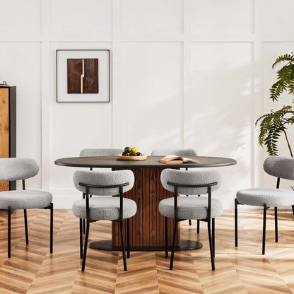 Sweetcrispy Dining Chair Set of 4 Soft Cushions for Dining Room
