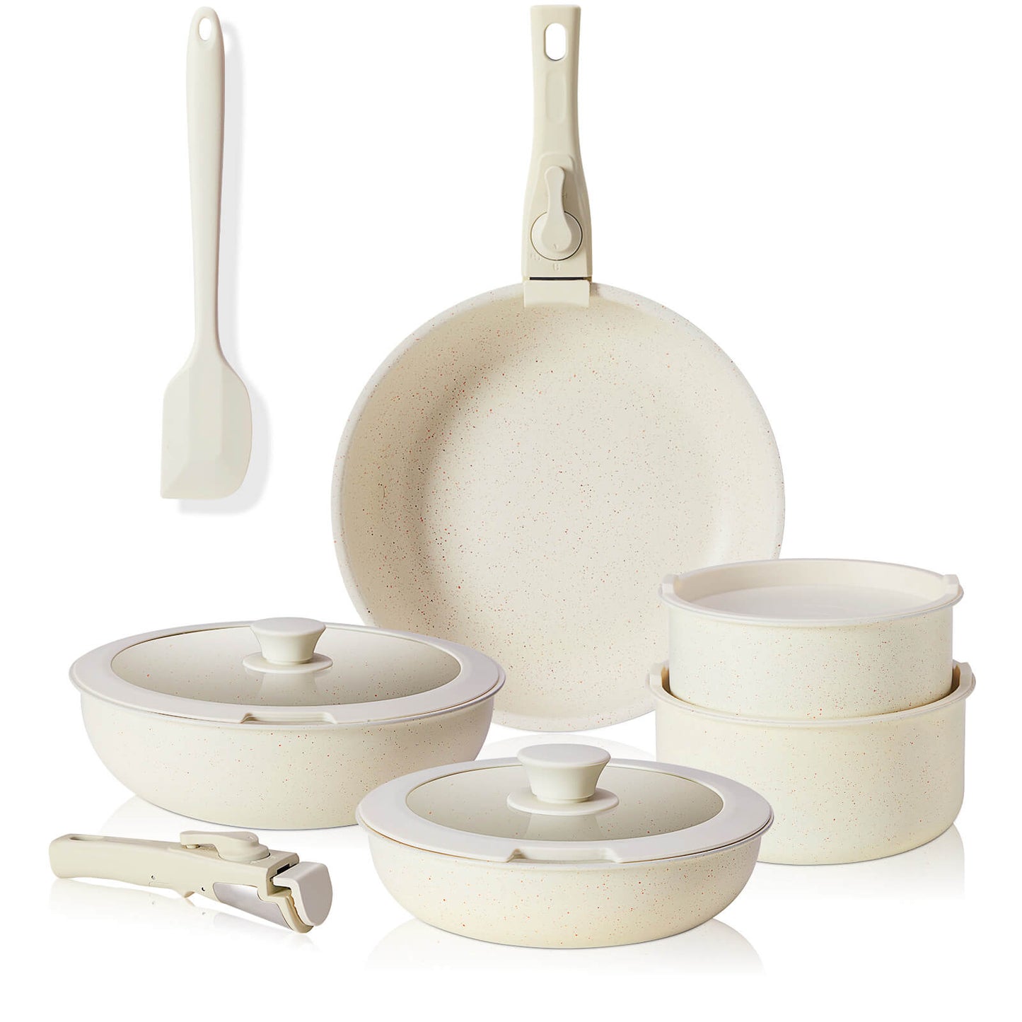 Sweetcrispy Pot and Pan Set, Kitchen Essentials