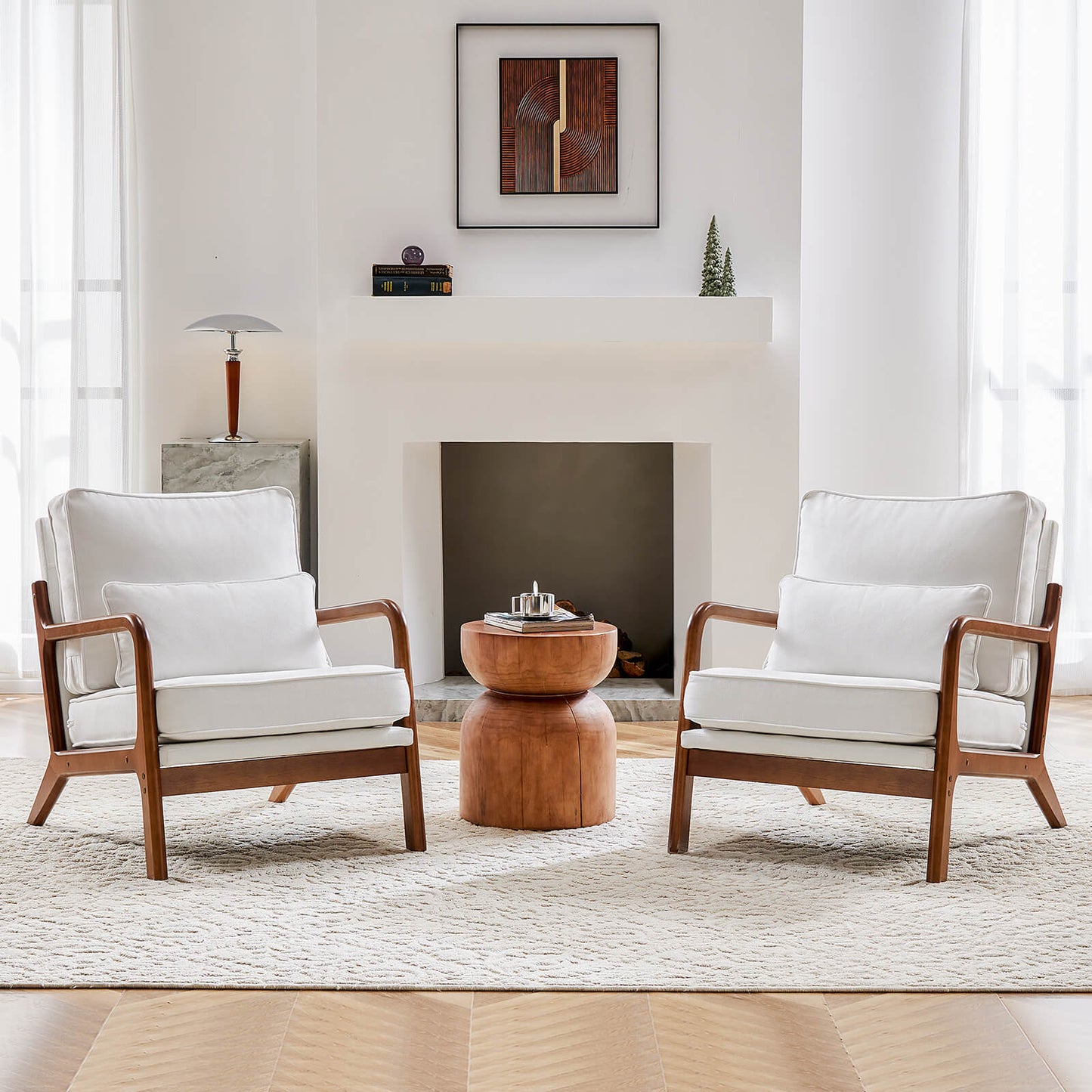 Sweetcrispy Mid Century Modern Recliner for Living Room