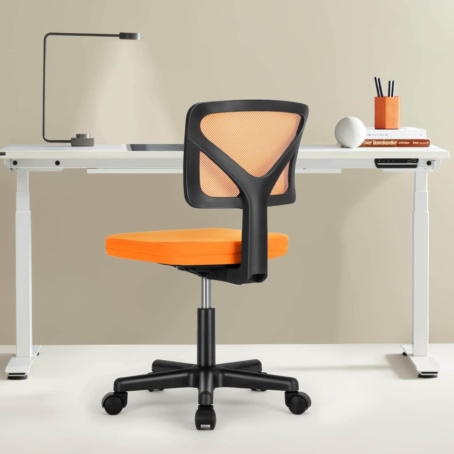 Sweetcrispy Desk Chair with Lumbar Support for Office