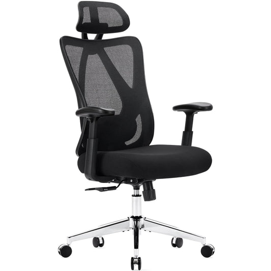 Sweetcrispy Office Chair Tilts 135° for Home and Office