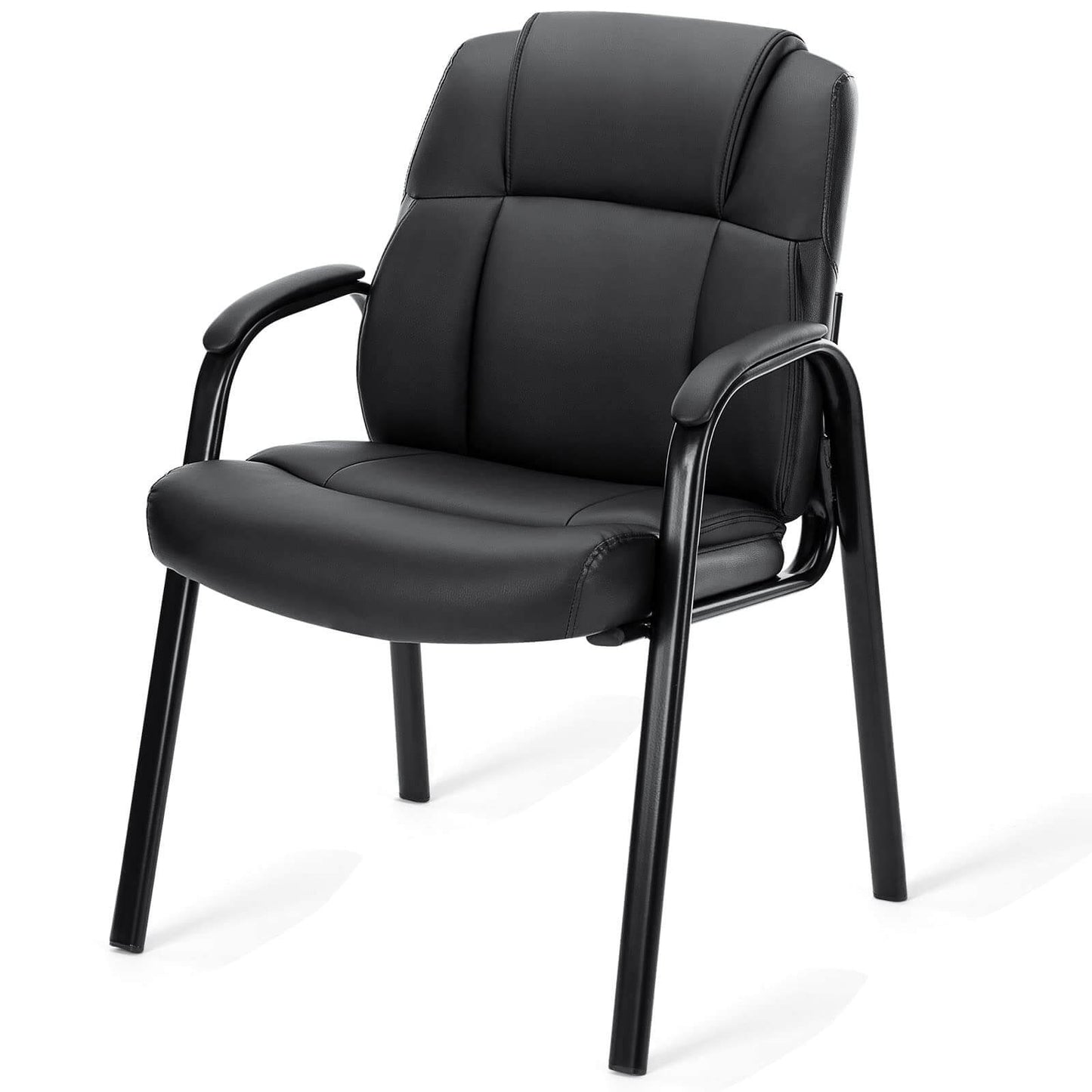Sweetcrispy Reception Chair with Armrests for Meeting Rooms