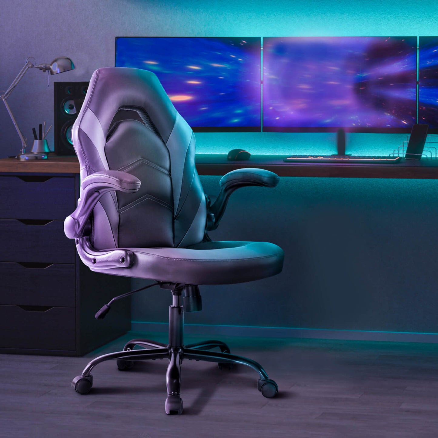 Sweetcrispy Gaming Chair Ergonomic for Bedroom