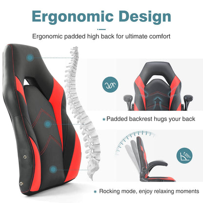 Sweetcrispy Gaming Chair Ergonomic for Bedroom