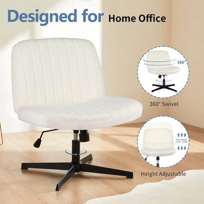 Sweetcrispy Ergonomic Swivel Office Chair with Lumbar Support